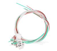 Toyvian 15pcs Nylon Lyre String Set Numbered Markings Professional Lyre Harp Strings Replacement for Small Harp Sturdy Musical Instrument Accessories for Musicians