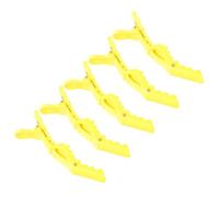 Toyvian 15pcs Plastic Hairdressing Clips for Partitioning Hair No Hair Dents Lightweight for Perm and Washing Your Face