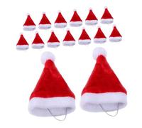 Toyvian 15PCS Santa Hats for Pets Adorable Christmas Caps for Dogs and Cats Holiday Costume for Puppies and Kittens Create Cherished Photo Memories