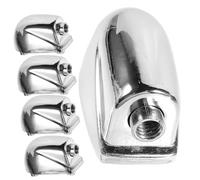 Toyvian 15pcs Single-end Drum Lug Claw Hook Drum Ear for Snare Strong Connector Set Accessory