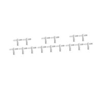 Toyvian 15pcs Standard Drum Keys Metal Construction Tuning Tool for Drums and Percussion Compatible Lugs Essential for Musicians