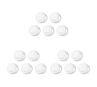 Toyvian 15pcs Static Door Knob Covers for Boy Girl Safety Lock Protect Boys and Girls from Opening Doors Easy to Install and Use for Home Supplies