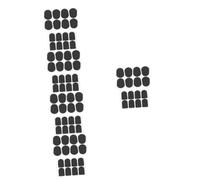 Toyvian 160pcs Silicone Saxophone Patches Pads for Practice Adhesive Sax Mouthpiece Cushions Music Accessories