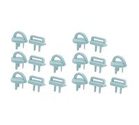 Toyvian 16pcs Boy Girl Safety Outlet Covers Socket Protective Covers for Home Outlet for Nursery and Living