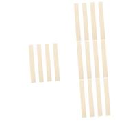 Toyvian 16pcs Flute Practice Felt Strip Mute for Clarinet Trombone Musical Instrument Accessories Beginner Woodwind Practice