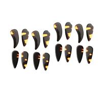 Toyvian 16pcs Guzheng Finger Picks and Lightweight Instrument Nails for and Essential Accessories for String Instruments for Musicians