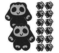 Toyvian 16pcs Non-Slip Dog Paw Pads: Breathable Adhesive Foot Stickers for Dogs - Invisible Grips for Hardwood Floors - Protect Paws During Outdoor