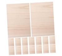 Toyvian 16pcs Rebreakable Taekwondo Karate Breaking Boards Professional Training Punching Wood Boards for Martial Arts Practice Performing Suitable for Adults