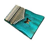 Toyvian 17-key Thumb Piano Musical Instrument Portable Easy to Play Perfect for Beginners Unique Design for Home Decor