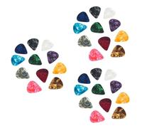 Toyvian 180pcs Guitar Picks Celluloid Ultra Thin Picks for Boys and Girls Acoustic Bass Ukulele Mandolin Banjo