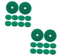 Toyvian 180pcs Piano Felt Pads Durable Keyboard Balance Washers for Piano Repair Compact for Key Leveling and Maintenance Protects Keys and Prevents Contact