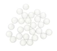 Toyvian 180PCS Solid Clear Glass Beads for Vase Fillers Aquarium Decor Fish Tank Marbles Bouncing Ball Pinball Machine Transparent Marbles for Underwater Displays