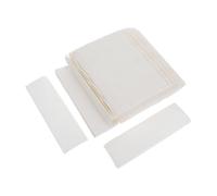 Toyvian 180pcs White Disposable Hand Towels Pure Wood Pulp Soft Absorbent Guest Napkins for Bathroom Weddings Commercial Events