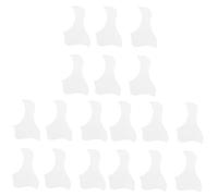 Toyvian 18pcs Self Adhesive Acoustic Guitar Pickguard Pick Guards Scratch Plate for Folk Guitar Accessory Self-adhesive Pickguard