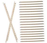 Toyvian 19pcs White Copper Classical Guitar Fret Wires Replacement Parts for Electric Guitar Fretboard Wire for Long-term Use Beautiful Thickness