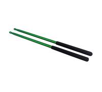 Toyvian 1pair Aluminium Alloy Drum Sticks for Drummer Exercises Rust Green Drumstick for Practice Drum Pads and Strong for Skill Levels