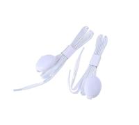 Toyvian 1Pair LED Flashing Shoe Laces Colorful Luminous Shoelaces for Christmas Parties Dancing Running Hiking and Cycling Washable and Bright for Night Visibility