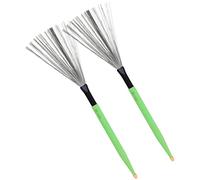 Toyvian 1pair Maple Drum Wire Brushes Professional Jazz Drum Brush for Enhanced Performance Compact Design for Easy Storage for Beginners and Youth Bands