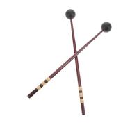 Toyvian 1pair Tongue Drum Mallets Comfortable Handle Percussion Drumsticks for Marimba and Xylophone Accessories for Musicians and Beginners