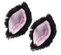 Toyvian 1Pair Unique Cat Ear Motorcycle Helmet Ornaments Plush Kitten Ears for Motorbike Helmets Lightweight Durable Easy Installation Chic Fashion Helmet Adornment for Personal Style