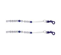 Toyvian 1pair Wearable Golf Score Counter Bracelet Stylish Two Player Scorekeeper with Clip for Golf Practice and Competitions Lightweight and Portable Accessory for Men Women