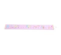 Toyvian 1pc Boy Girl Growth Chart Ruler Canvas Height Measuring Tape for Boys and Girls Fun Wall Decor for Nursery and Boys and Girls Room Track Height Changes Writable Markers