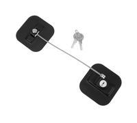 Toyvian 1pc Boy Girl Safety Window Locks and Refrigerator Lock Easy Install for Windows Doors Cabinets Durable Design for Protection