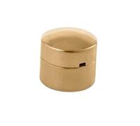 Toyvian 1pc Brass Tone Mute for Improved Sound Quality Easy to Install Accessory Practical Note for Musicians Fits Standard Strings