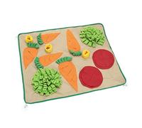 Toyvian 1pc Creative Dog Sniffing Mat Vegetable Snuffle Pad for Dogs Slow Feeding to Engage Sense of Smell for Reducing Boredom and Emotional Stress