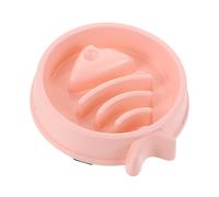 Toyvian 1Pc Creative Pet Slow Feeding Bowl for Dogs and Capacity Easy to Clean Interactive Fish Bone Pattern for Controlling Appetite