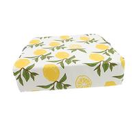 Toyvian 1pc Dining Chair Booster Cushion Non- Lift Pad for Boy Girl Removable and Washable Dining Chair Cushion Safe and Comfortable for Boys and Girls Lemon