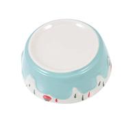 Toyvian 1pc Heavy Duty Ceramic Small Animal Food Water Bowl Durable Chinchilla Hamster Dish for Comfortable Dining Experience Non Tip Design for Small Pets