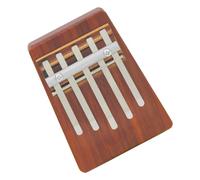 Toyvian 1pc Kalimba Thumb Piano Tone Reddish Brown Finger Musical Instrument for Beginners and Music Lightweight Portable Design for Easy Carrying and Beautiful Melodies