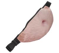 Toyvian 1Pc Multifunctional Waist Bag for Men Creative Thief Storage Bag with Design for Outdoor Sports Travel Hiking Biking Funny Emulation Shape