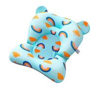 Toyvian 1pc Non- Bath Seat Cushion Ergonomic Bath Support Rainbow Design for Safe and Comfortable Bathing Bathtubs and Showers