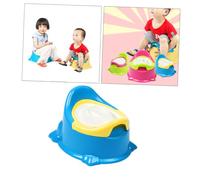 Toyvian 1pc Plastic Kids Toilet Seat Training Potty for Toddlers Child Toilet Lightweight Portable Easy to Clean Random Color