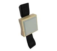 Toyvian 1pc Portable Drum Practice Pad Strap Mini Percussion Instrument for Ages Solid Base Vibration Isolation Padding Odorless Design