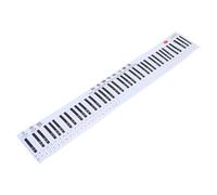 Toyvian 1pc Portable Key Piano Practice Chart Keyboard Simulation for Beginners for Learning Piano Keys and Music Theory Easy Storage and Reference Chart