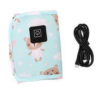 Toyvian 1pc Portable USB Bottle Warmer for Newborns Constant Temperature Heating Cover for Feeding Convenient Travel for Warm The Go Bear