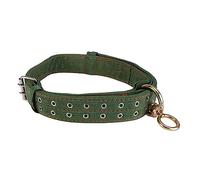 Toyvian 1Pc Thickened Cow Collar Durable Livestock Traction Necklace for Cattle Sheep and Horses Safe Wear Resistant Canvas Design Green