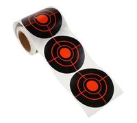 Toyvian 1Roll Precision Target Stickers for Archery Practice Self Adhesive Stickers for Shooting Training and Skill Refinement Compatible with Various Targets