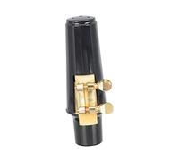 Toyvian 1set Alto Saxophone Tooth Pad Clip Mouthpiece Replacement for Alto Sax Includes Mouthpiece Cap and Tooth Pad for Students and Beginners