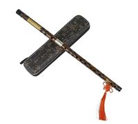 Toyvian 1set Antique Style Bamboo Flute for Beginners Key Chinese Dizi Storage Box Traditional Instrument for Music Enthusiasts and Collectors Excellent Sound Quality