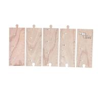 Toyvian 1set Boys and Girls Growth Chart Wall Decor Splicing Height Ruler for Boy Girl Bedroom Easy Installation No Tools Needed for Parents and Boys and Girls