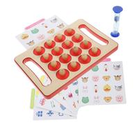 Toyvian 1set Boys and Girls Memory Chess Game Educational Thinking Training Toy for Boy Girl Early Learning Logic Skills Development Board Game for Parent-boy Girl Interaction