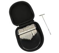 Toyvian 1set Cartoon Acrylic Thumb Piano Key Kalimba for Beginners Mini Finger Piano Tuning Hammer for Family Outdoor School and Parties