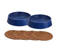 Toyvian 1Set Compact Breeding Nest Wear Resistant Pigeon Nests with Nesting Pads for Birds Convenient Household Nesting for Safe and Warm Shelter