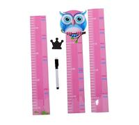 Toyvian 1set Creative Cartoon Animals Height Measurement Sticker for Boy Girl Removable Wall Decal for Nursery Bedroom Growth Chart Fun Home Decoration for Boy Girl