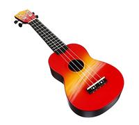 Toyvian 1set Creative Hand-drawn Ukulele for Beginners Fun Boys and Girls Musical Instrument Unique Painted Design Acoustic Music