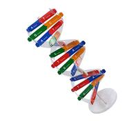 Toyvian 1Set Dna Model Building Interactive Human Gene Double Helix Assembly for Science Teaching Aid for Biology Learning and Creativity